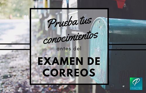 ejemplo examen correos