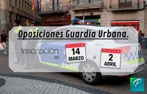 inscripción oposiciones guardia urbana