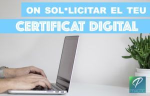 on sol·licitar certificat digital