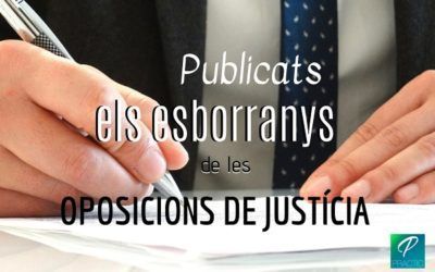 El Ministeri de Justícia proporciona els esborranys de les convocatòries de Justícia als sindicats