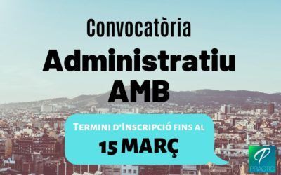 Convocades 28 places d’Administratiu de l’Àrea Metropolitana de Barcelona