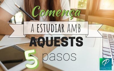 Cinc consells que has de tenir en compte per a estudiar de la manera més productiva