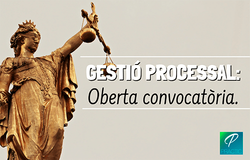 convocatòria gestió processal 2019
