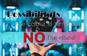 probabilitat temes oposicions