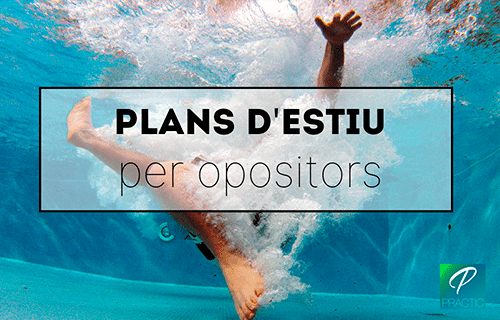 agenda per a opositors