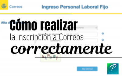 Ayuda para realizar la inscripción a Correos