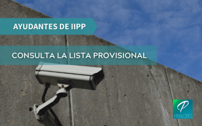 14 de noviembre, primera prueba de Ayudantes de Instituciones Penitenciarias