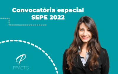 Convocatòria especial per al SEPE el 2022