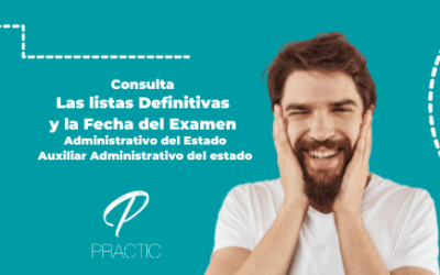 Publicadas listas definitivas y fecha de examen de Auxiliar Administrativo y Administrativo del Estado