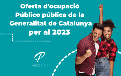 Oferta d’ocupació pública de la Generalitat de Catalunya per a l’any 2023