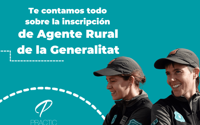  Inscripción para Agente Rural de la Generalitat
