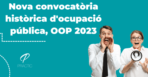 Nova convocatòria OOP 2023
